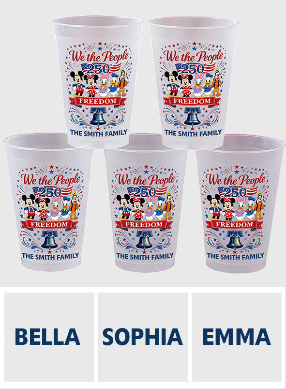 Personalized 250th Anniversary Frosted Cup Custom Design Gift Frosted Cup GradoCreations