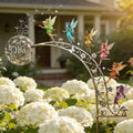 Personalized Flying Fairy Metal Garden Art for Kids Outdoor Decor Metal Garden Art GradoCreations