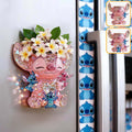 Personalized Cute Sparkling Alien Magnetic Flower Vase Gift Magnetic Flower Vase GradoCreations