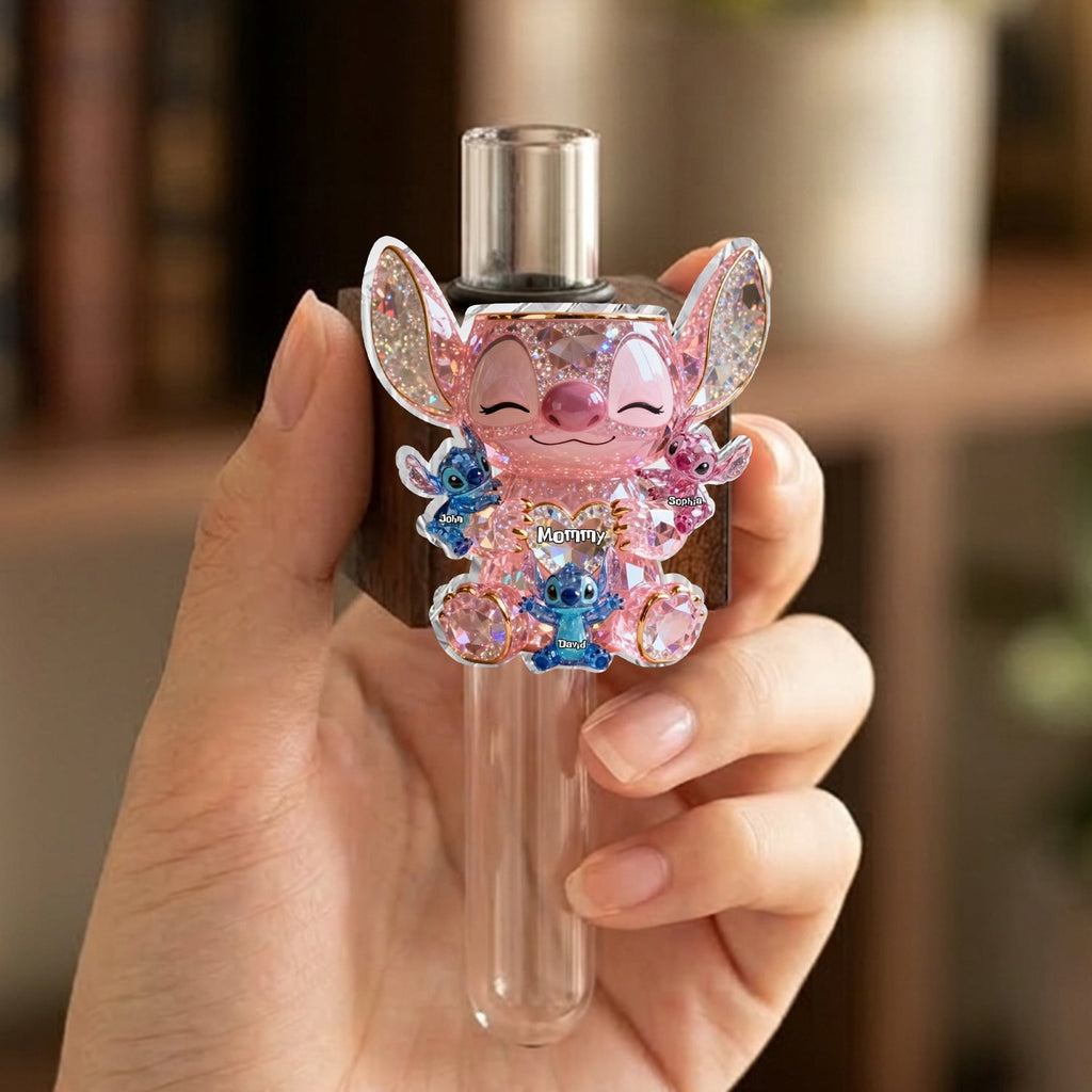 Personalized Cute Sparkling Alien Magnetic Flower Vase Gift Magnetic Flower Vase GradoCreations