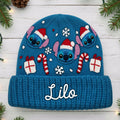 Personalized Ohana Beanie Hat Custom Name for Baby Christmas Gift Beanie Hat GradoCreations