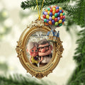 Personalized Lenticular Ornament for Couples with Custom Name - Unique Gift Idea Lenticular Ornament GradoCreations