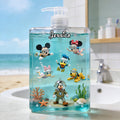 Personalized Pump Dispenser Custom Name Swimming Design Gift Pump Dispenser GradoCreations