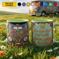 Personalized Hippie Accent Mug Custom Name Gift for Mom GradoCreations