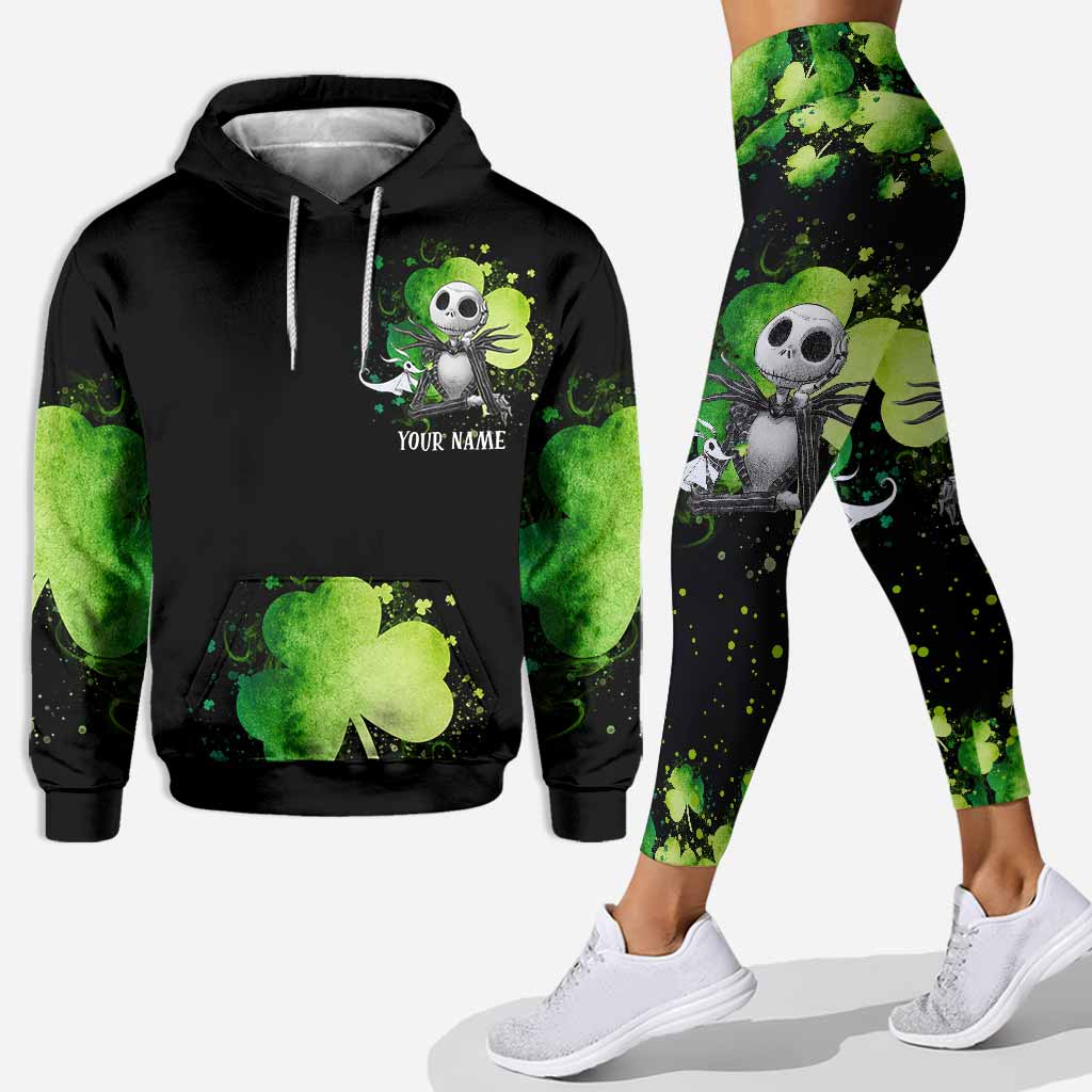 Personalized St. Patrick's Day Hoodie & Leggings Custom Name Gift Hoodie & Leggings GradoCreations