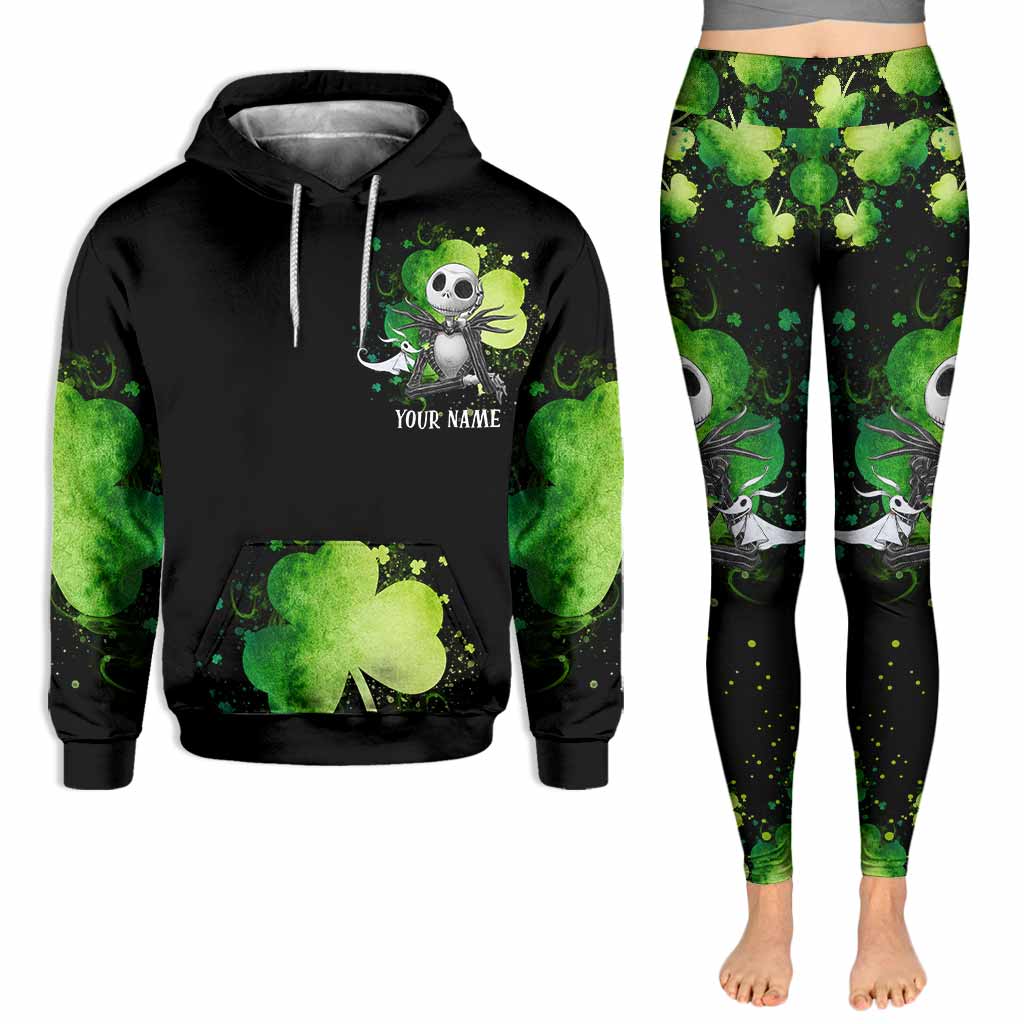 Personalized St. Patrick's Day Hoodie & Leggings Custom Name Gift Hoodie & Leggings GradoCreations