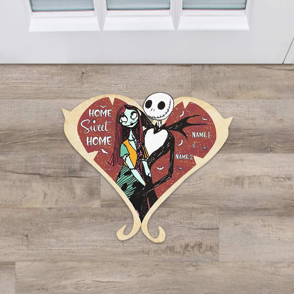 Personalized Nightmare Shaped Doormat Unique Home Decor Gift Shaped Doormat GradoCreations