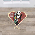 Personalized Nightmare Shaped Doormat Unique Home Decor Gift Shaped Doormat GradoCreations