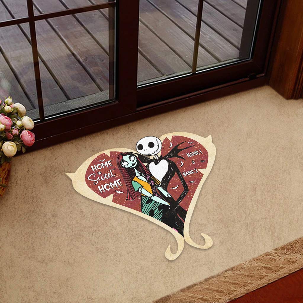 Personalized Nightmare Shaped Doormat Unique Home Decor Gift Shaped Doormat GradoCreations