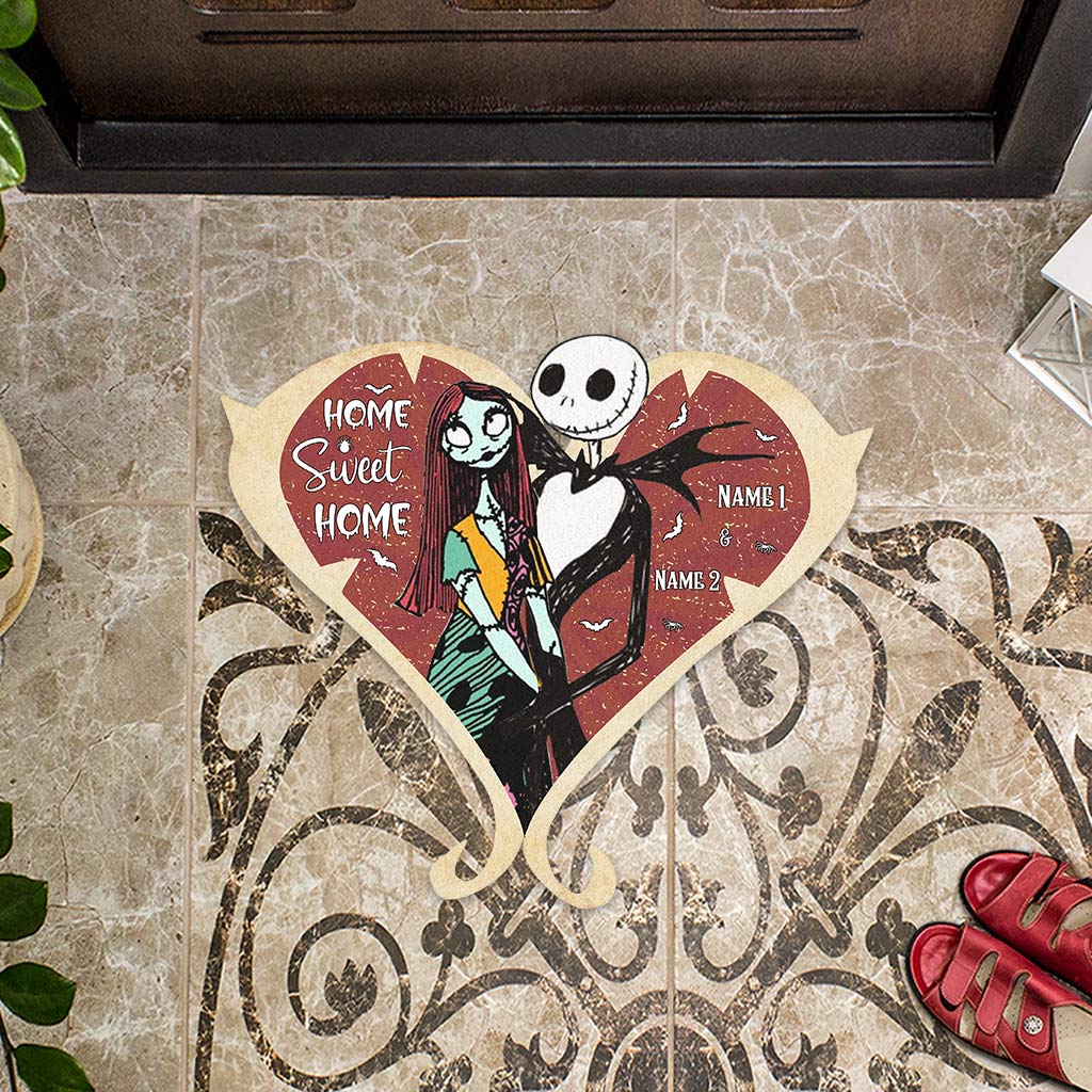 Personalized Nightmare Shaped Doormat Unique Home Decor Gift Shaped Doormat GradoCreations