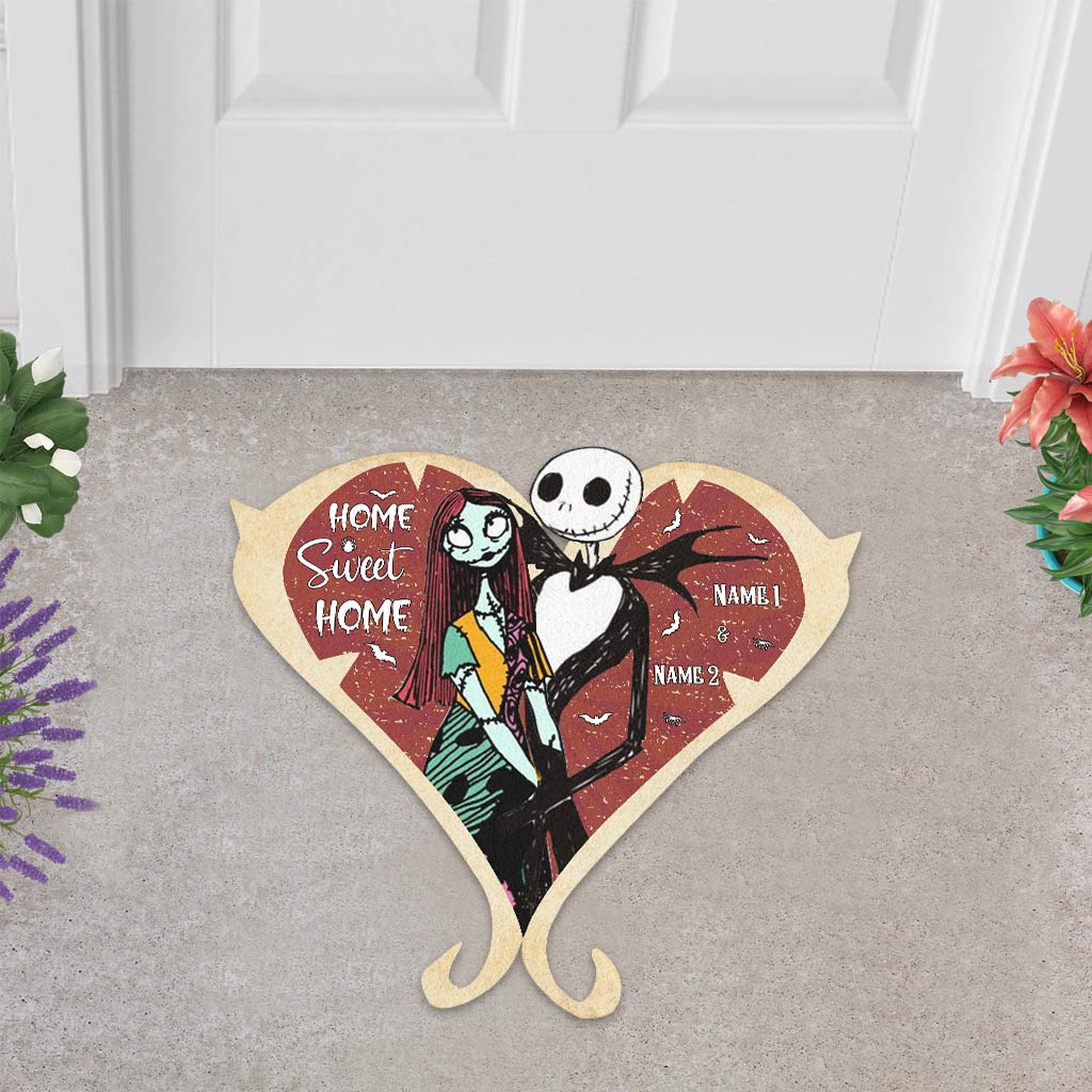 Personalized Nightmare Shaped Doormat Unique Home Decor Gift Shaped Doormat GradoCreations