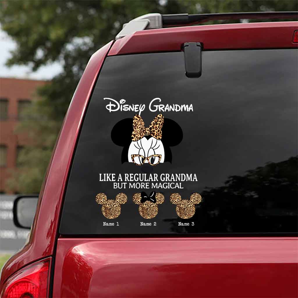 Personalized Magical Grandma Decal for Mother's Day Gift Decal Full GradoCreations