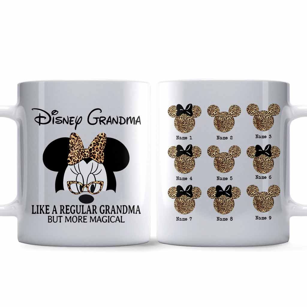 Personalized Disney Grandma Mug Magical Gift for Mom 11oz Mug GradoCreations