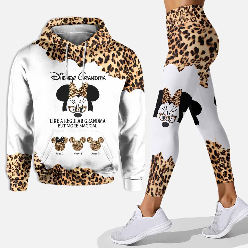 Personalized Mouse Hoodie and Leggings Set for Grandma | Mother's Day Gift Hoodie & Leggings GradoCreations