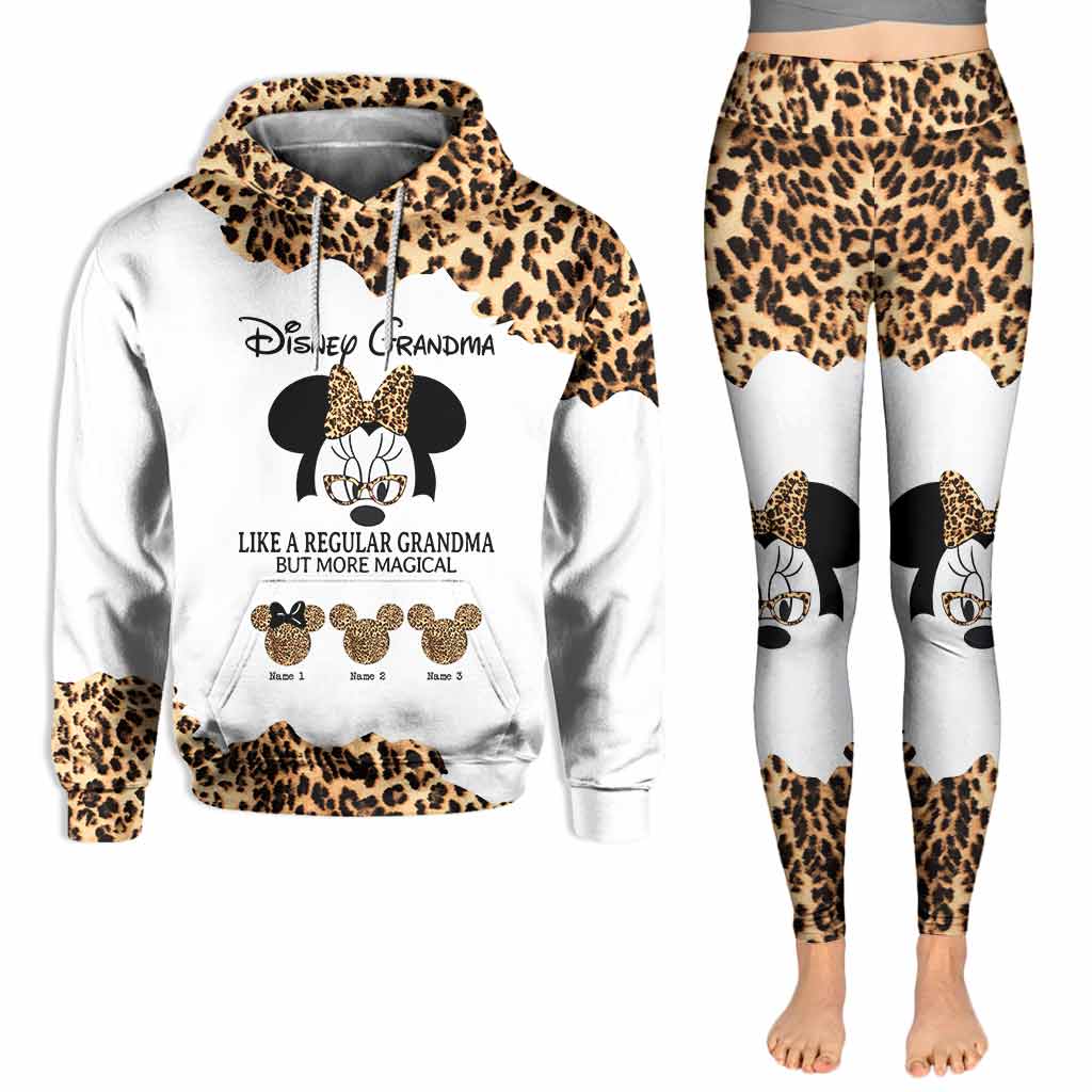Personalized Mouse Hoodie and Leggings Set for Grandma | Mother's Day Gift Hoodie & Leggings GradoCreations