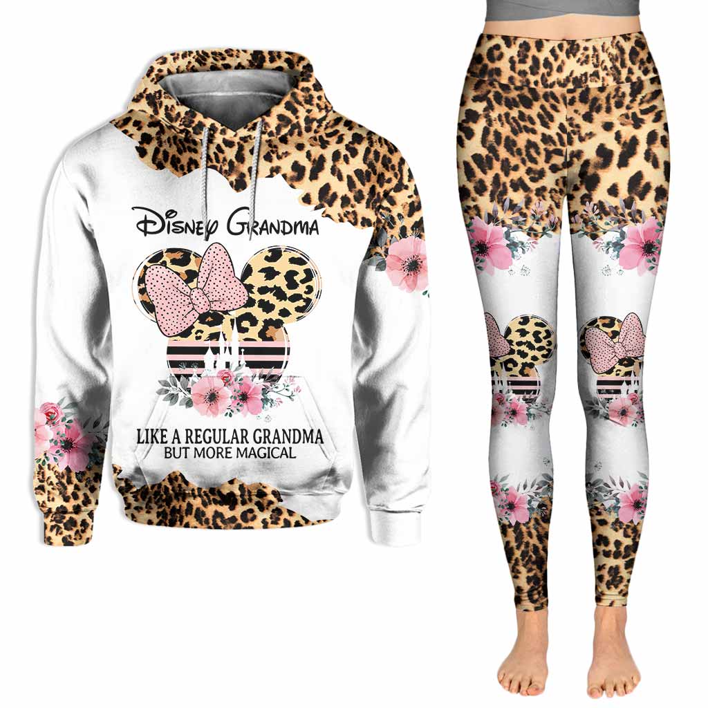 Personalized Magical Grandma Mouse Hoodie & Leggings Set Gift Hoodie & Leggings GradoCreations