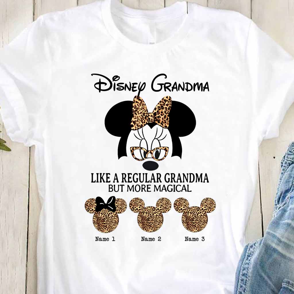 Personalized Disney Grandma T-Shirt & Hoodie Gift for Mother's Day T-shirt & Hoodie GradoCreations