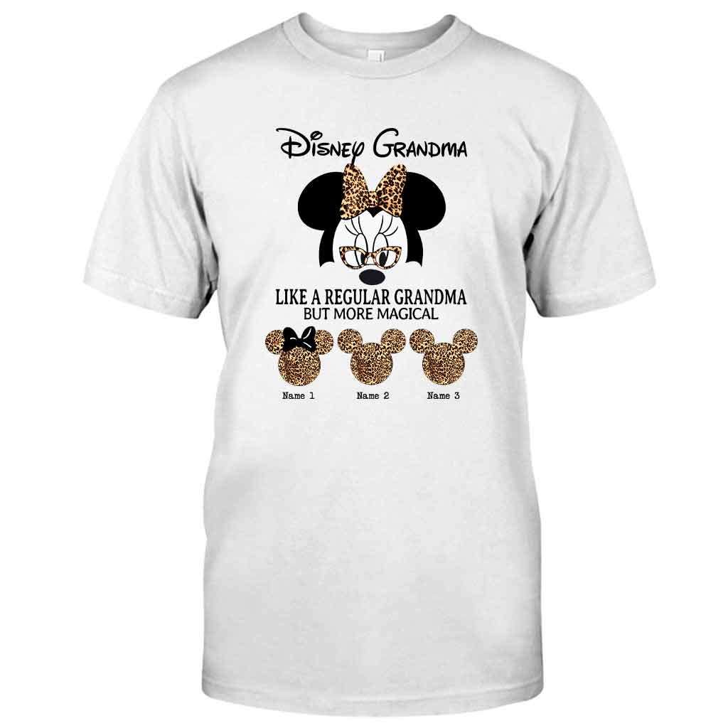 Personalized Disney Grandma T-Shirt & Hoodie Gift for Mother's Day T-shirt & Hoodie GradoCreations