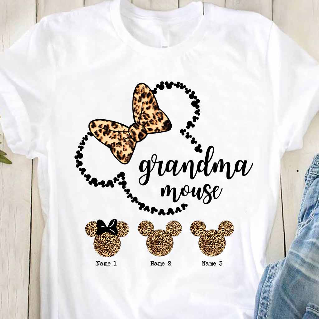Personalized Grandma Mouse T-shirt & Hoodie for Mother's Day T-shirt & Hoodie GradoCreations