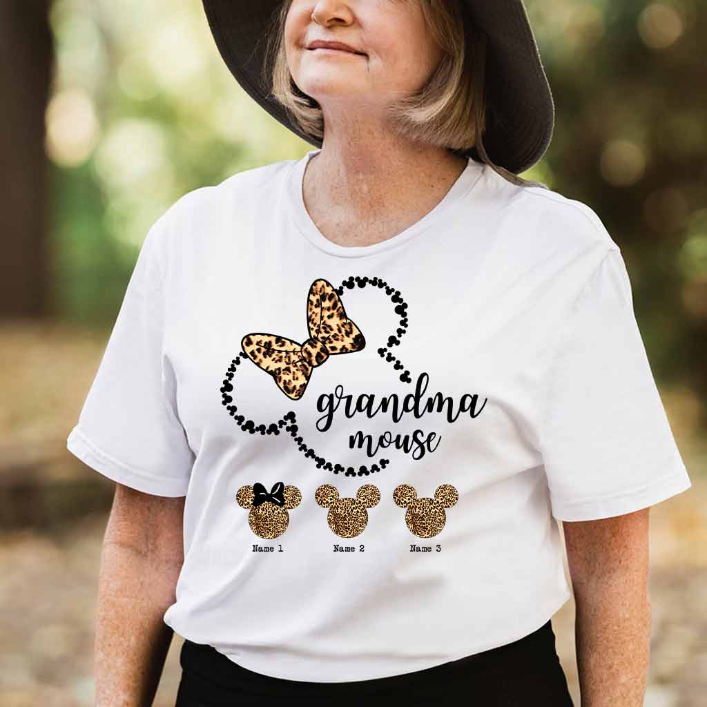 Personalized Grandma Mouse T-shirt & Hoodie for Mother's Day T-shirt & Hoodie GradoCreations