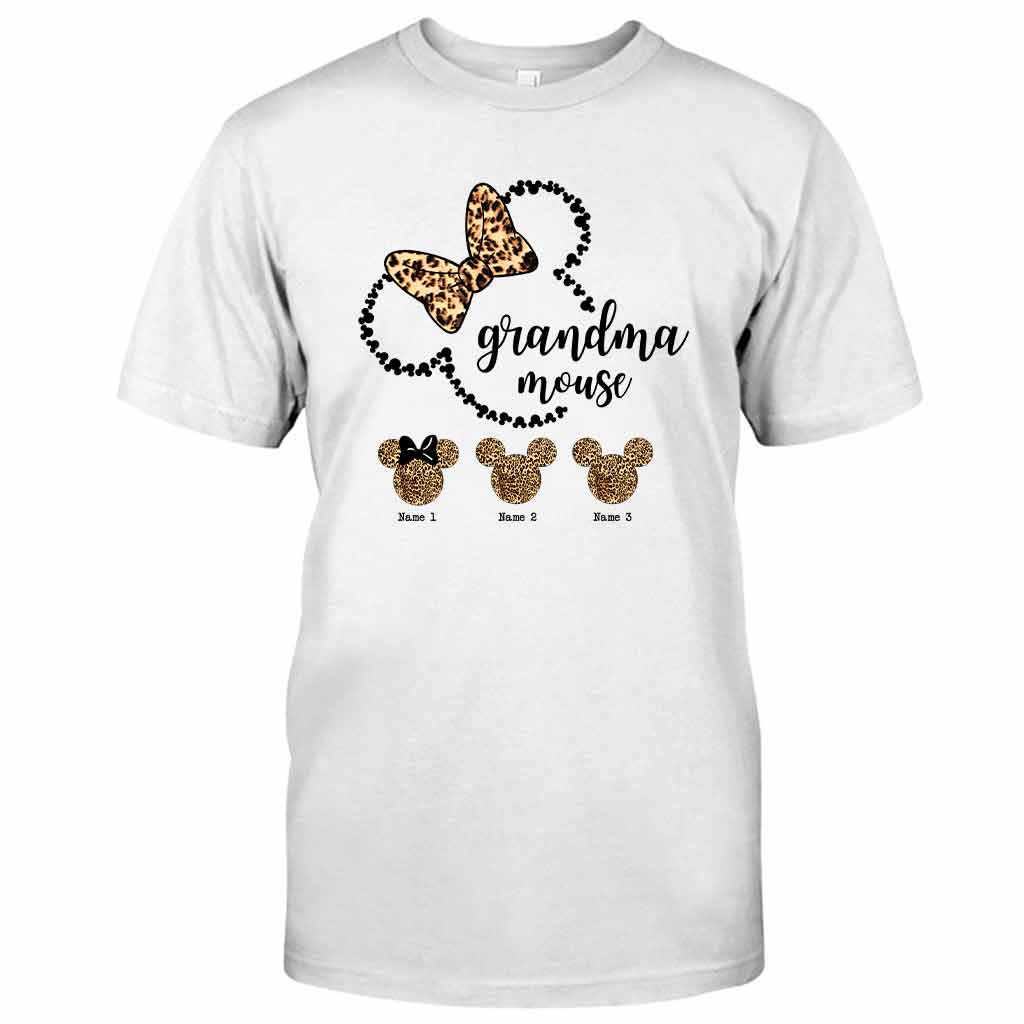 Personalized Grandma Mouse T-shirt & Hoodie for Mother's Day T-shirt & Hoodie GradoCreations
