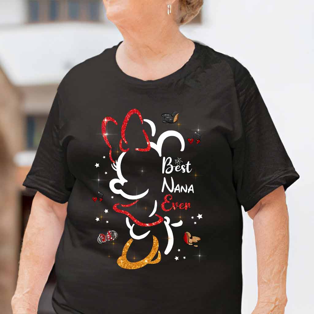 Personalized Mouse T-Shirt and Hoodie Best Grandma Gift for Mother's Day T-shirt & Hoodie GradoCreations