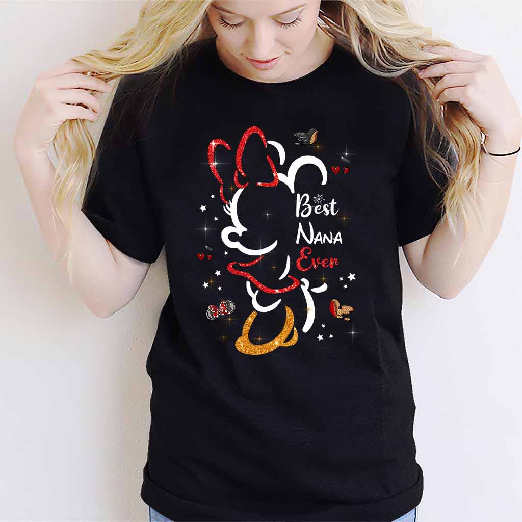 Personalized Mouse T-Shirt and Hoodie Best Grandma Gift for Mother's Day T-shirt & Hoodie GradoCreations