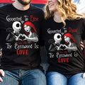 Personalized Couple T-Shirt & Hoodie with Custom Name Gift T-shirt & Hoodie GradoCreations