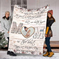 Personalized Mother's Day Blanket Unique Custom Gift for Mom Blanket GradoCreations