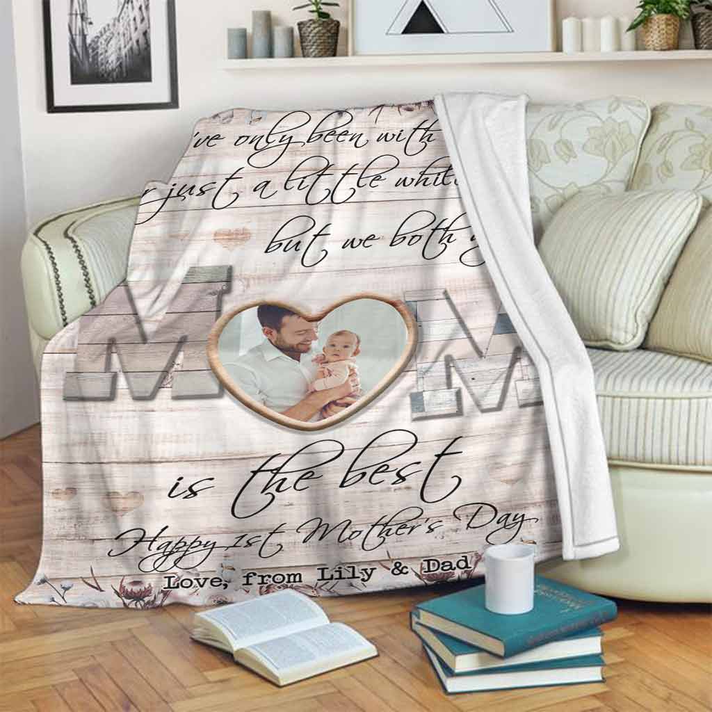 Personalized Mother's Day Blanket Unique Custom Gift for Mom Blanket GradoCreations