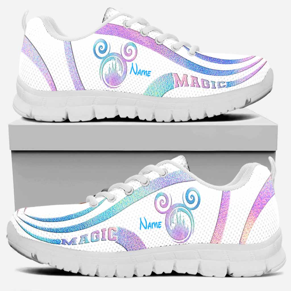Personalized Colorful Mouse Ears Sneakers Custom Name Gift for Kids Sneakers GradoCreations