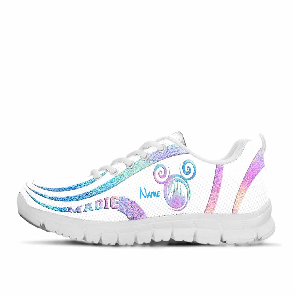 Personalized Colorful Mouse Ears Sneakers Custom Name Gift for Kids Sneakers GradoCreations
