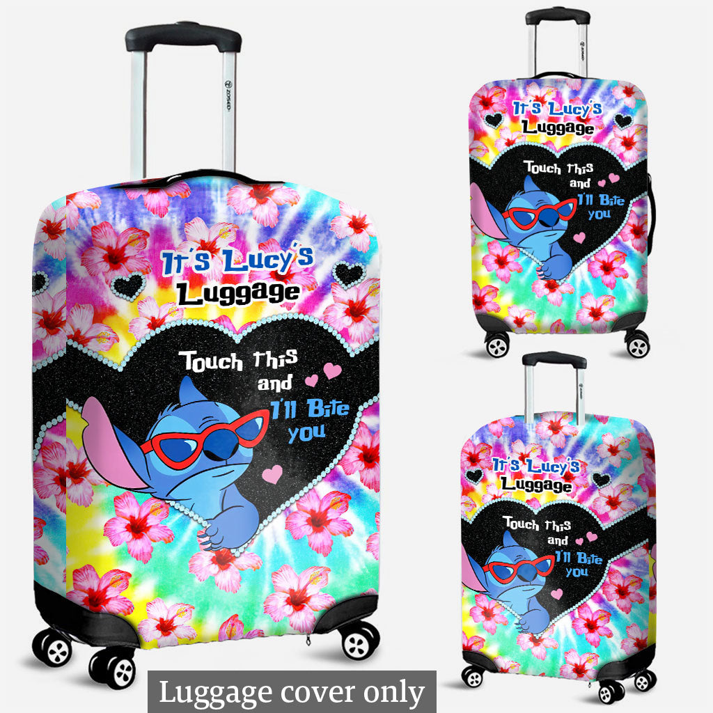 Personalized Luggage Cover Custom Name Travel Accessory Luggage Cover GradoCreations