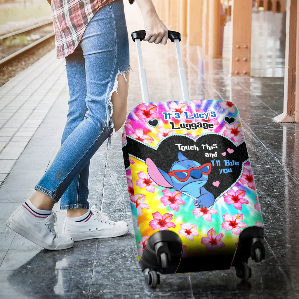 Personalized Luggage Cover Custom Name Travel Accessory Luggage Cover GradoCreations