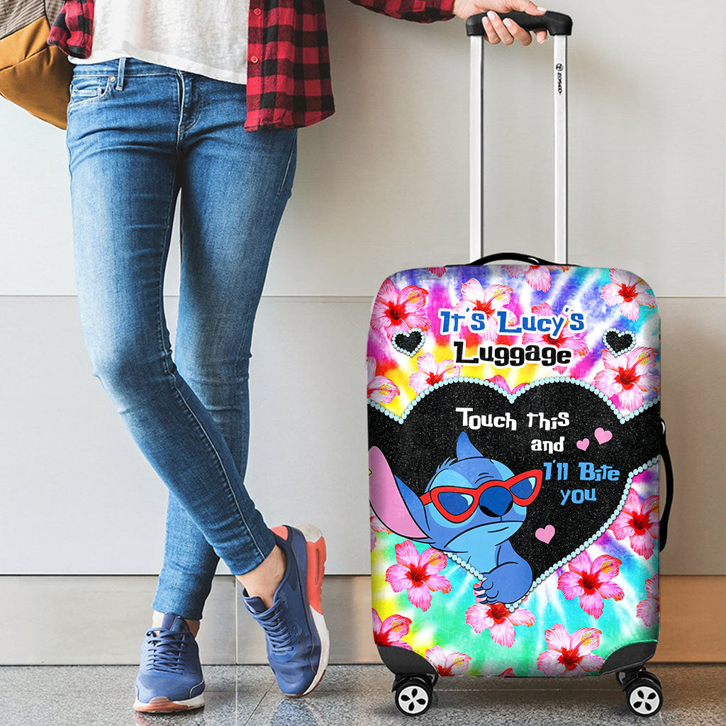 Personalized Luggage Cover Custom Name Travel Accessory Luggage Cover GradoCreations