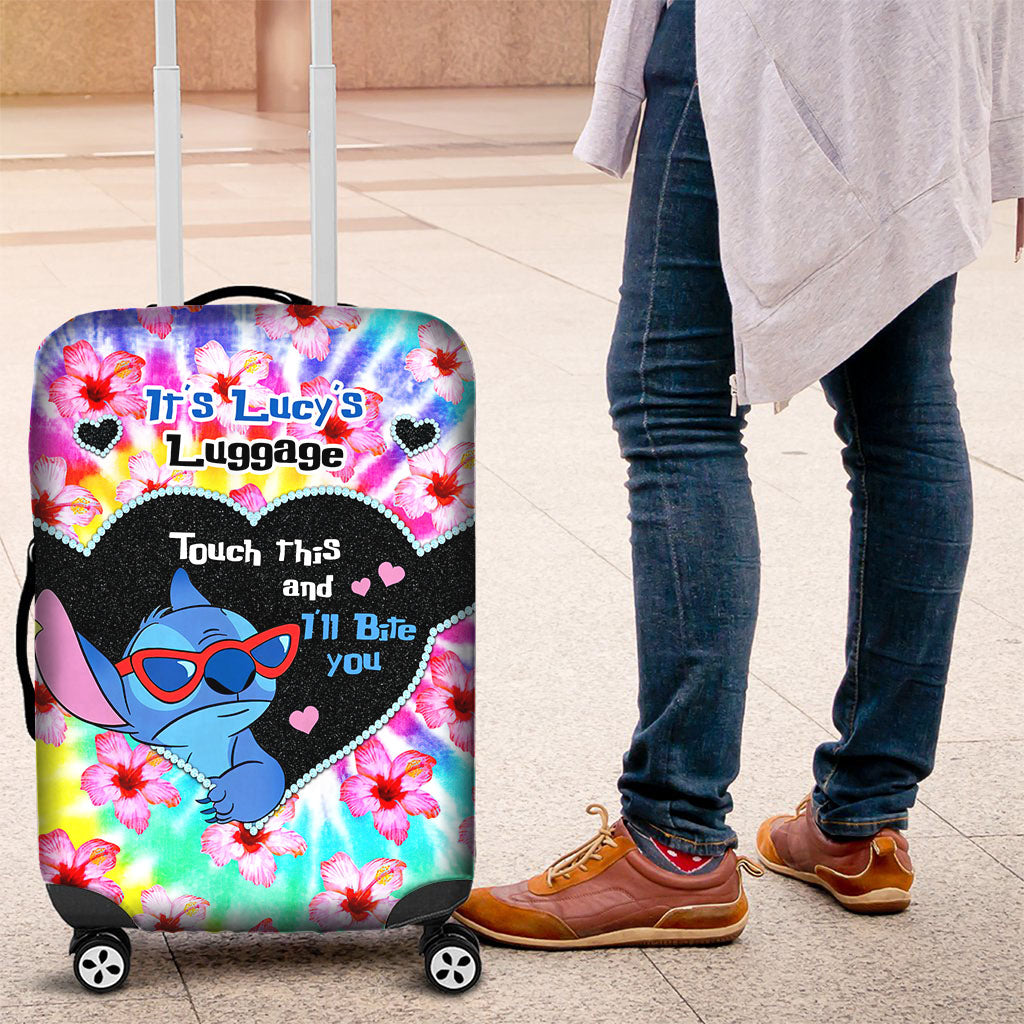 Personalized Luggage Cover Custom Name Travel Accessory Luggage Cover GradoCreations