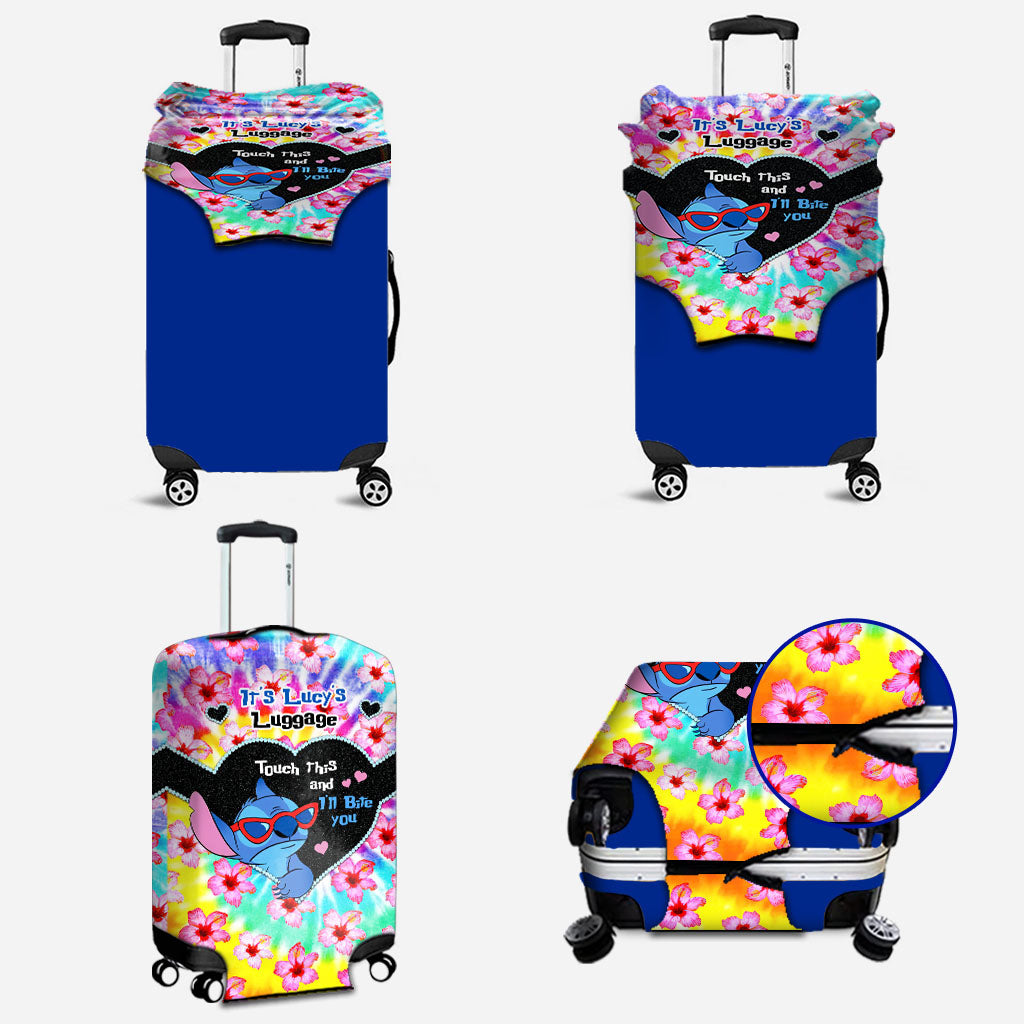 Personalized Luggage Cover Custom Name Travel Accessory Luggage Cover GradoCreations