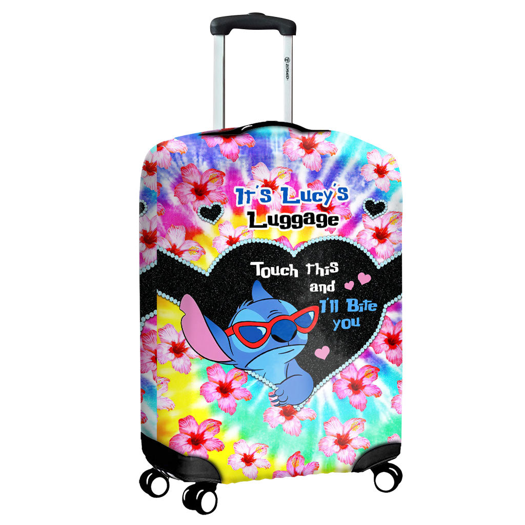 Personalized Luggage Cover Custom Name Travel Accessory Luggage Cover GradoCreations