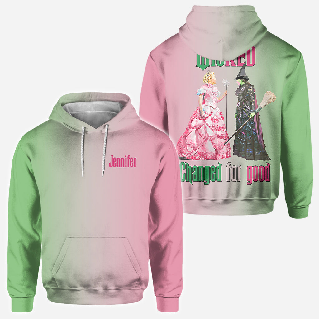 Personalized Witch All Over Shirt Custom Name Gift for Halloween All Over Shirt GradoCreations
