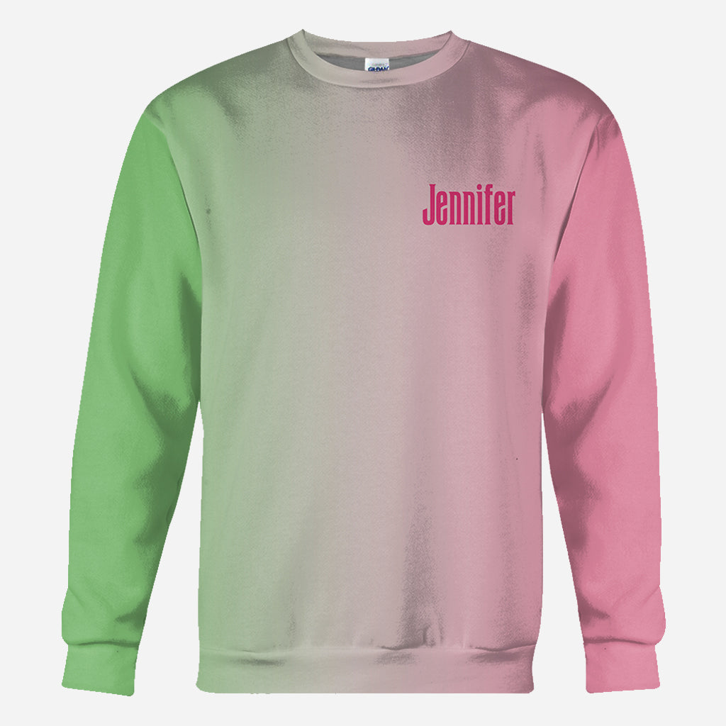 Personalized Witch All Over Shirt Custom Name Gift for Halloween All Over Shirt GradoCreations
