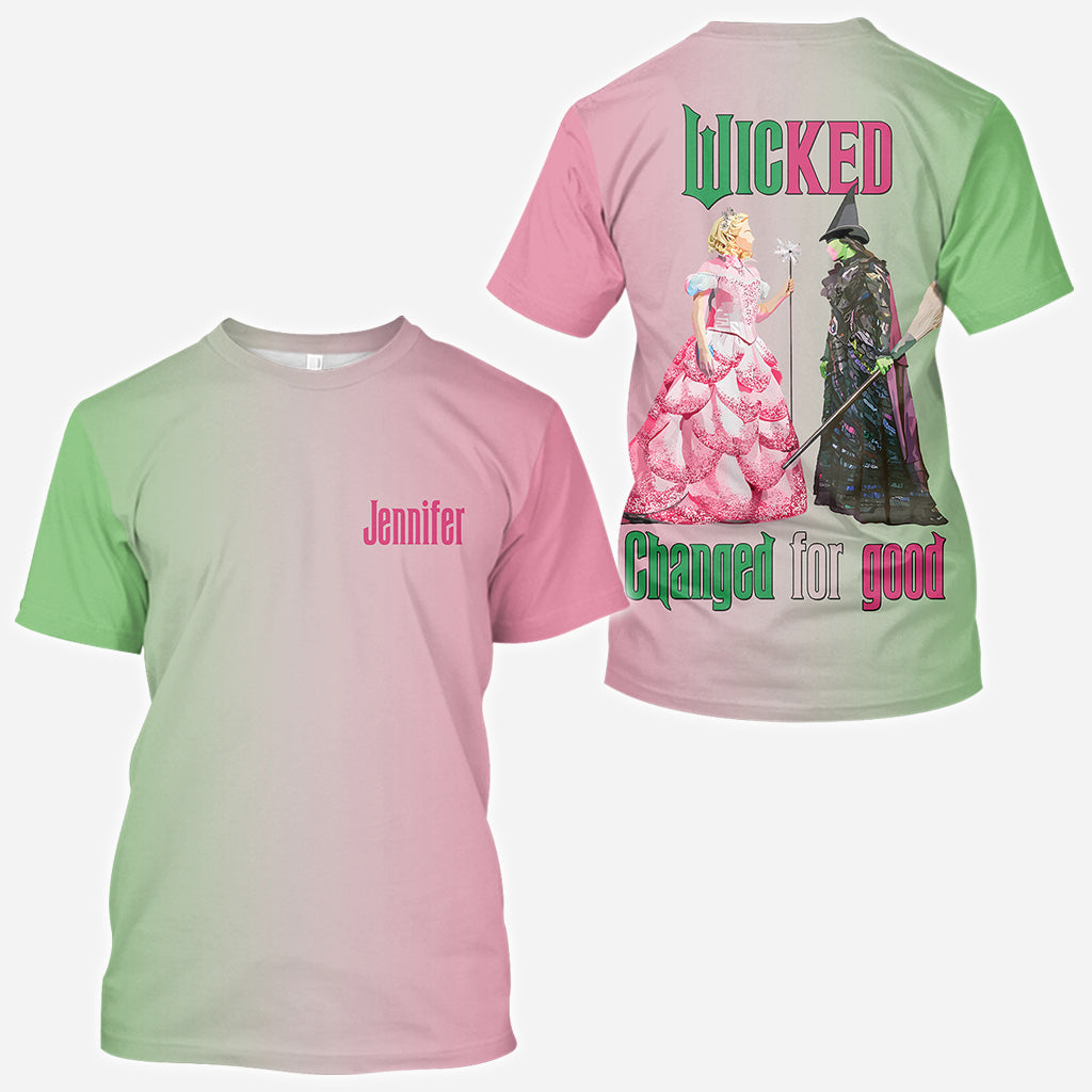 Personalized Witch All Over Shirt Custom Name Gift for Halloween All Over Shirt GradoCreations