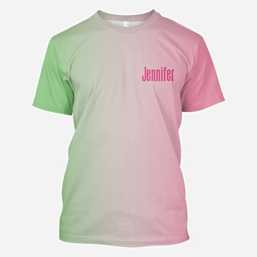 Personalized Witch All Over Shirt Custom Name Gift for Halloween All Over Shirt GradoCreations