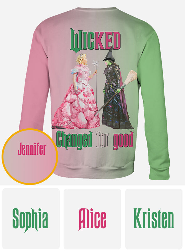 Personalized Witch All Over Shirt Custom Name Gift for Halloween All Over Shirt GradoCreations