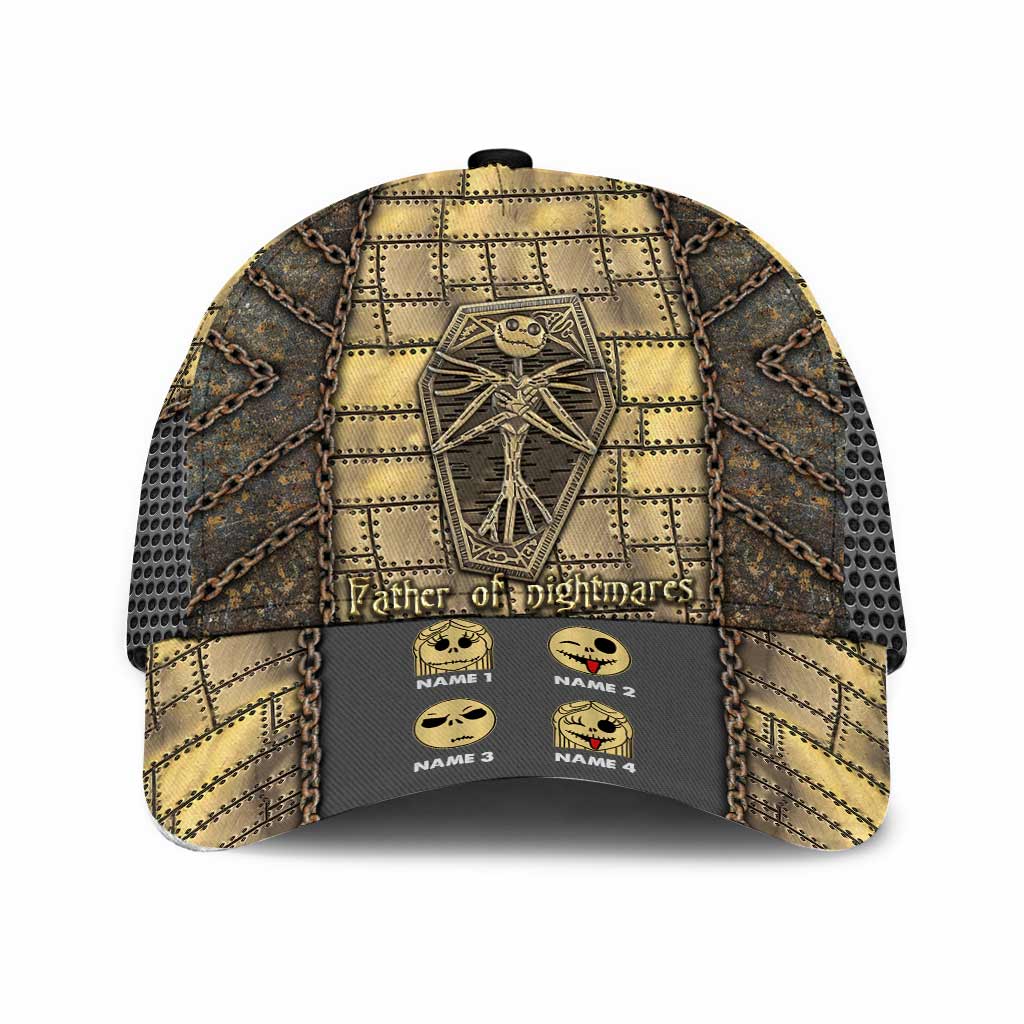 Personalized Classic Cap Father Of Nightmares Gift for Dad Classic Cap GradoCreations