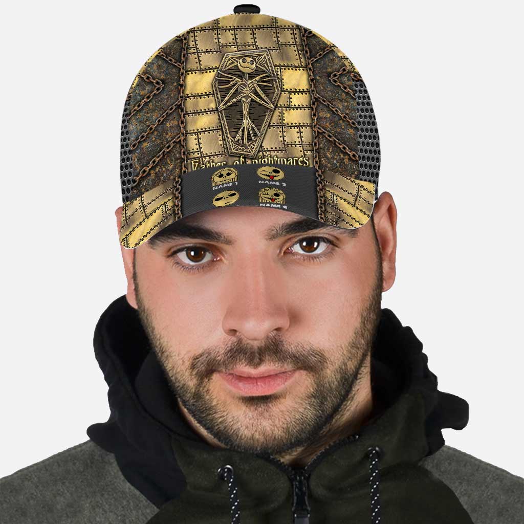 Personalized Classic Cap Father Of Nightmares Gift for Dad Classic Cap GradoCreations