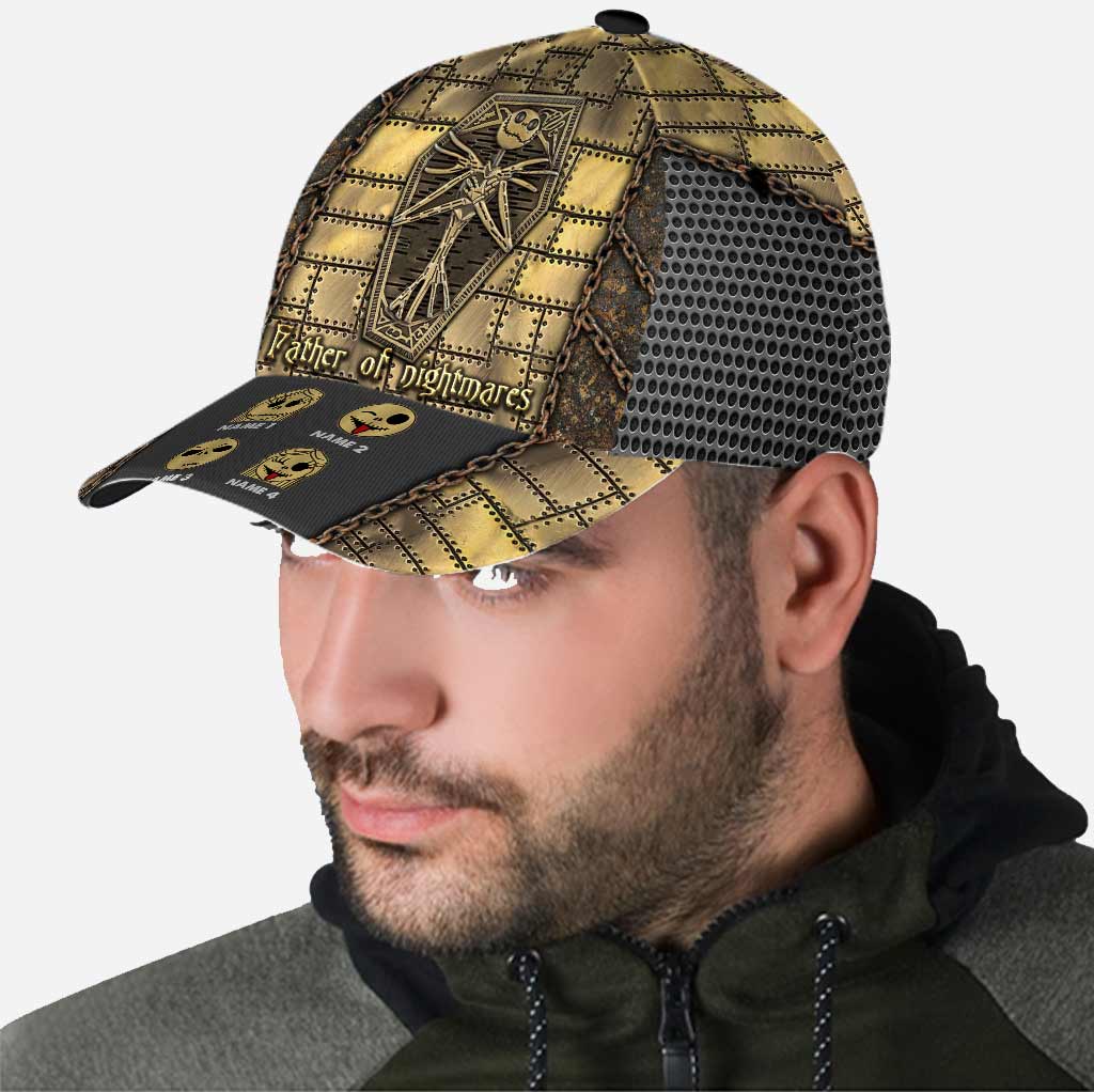 Personalized Classic Cap Father Of Nightmares Gift for Dad Classic Cap GradoCreations