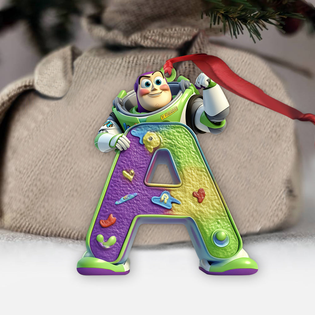Personalized Funny Letter Ornament Unique Gift for Christmas Ornament GradoCreations