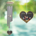 Personalized Love Wind Chime Gift for Couples Anniversary Wind Chime GradoCreations