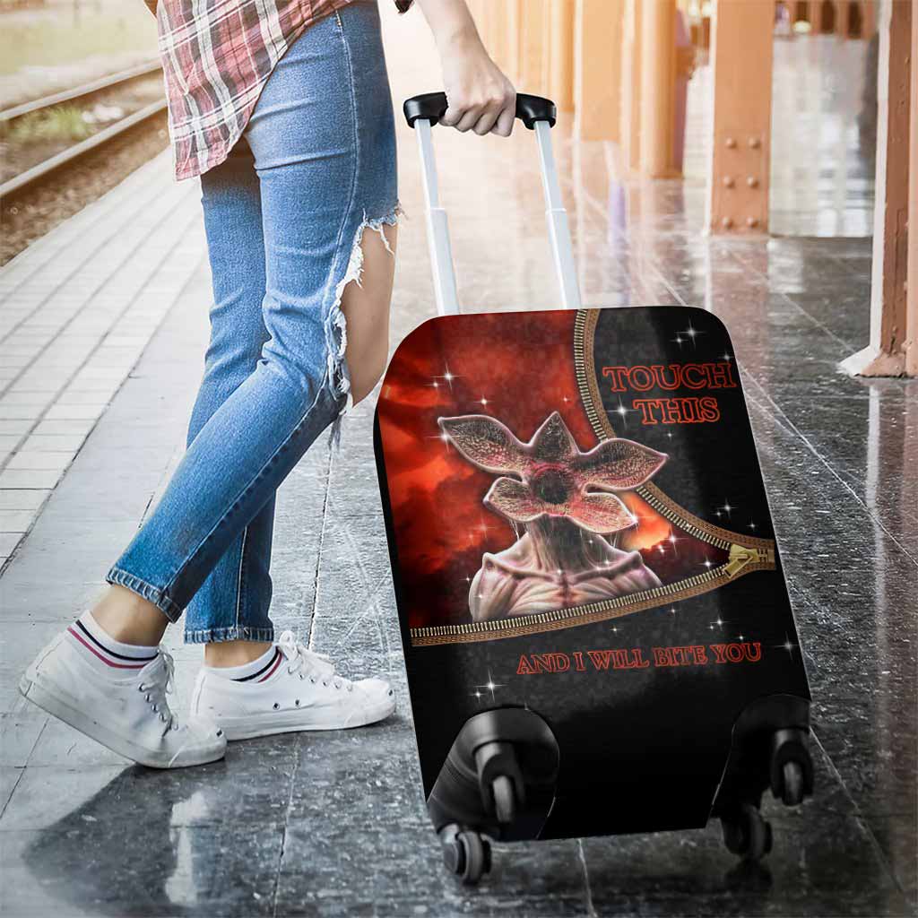 Personalized Stranger Things Luggage Cover Touch This Gift Luggage Cover GradoCreations