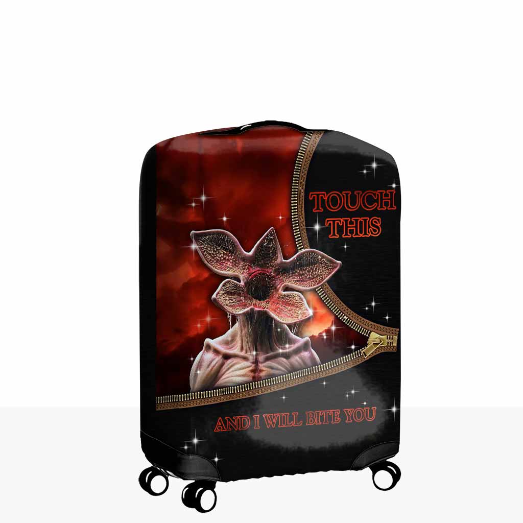 Personalized Stranger Things Luggage Cover Touch This Gift Luggage Cover GradoCreations